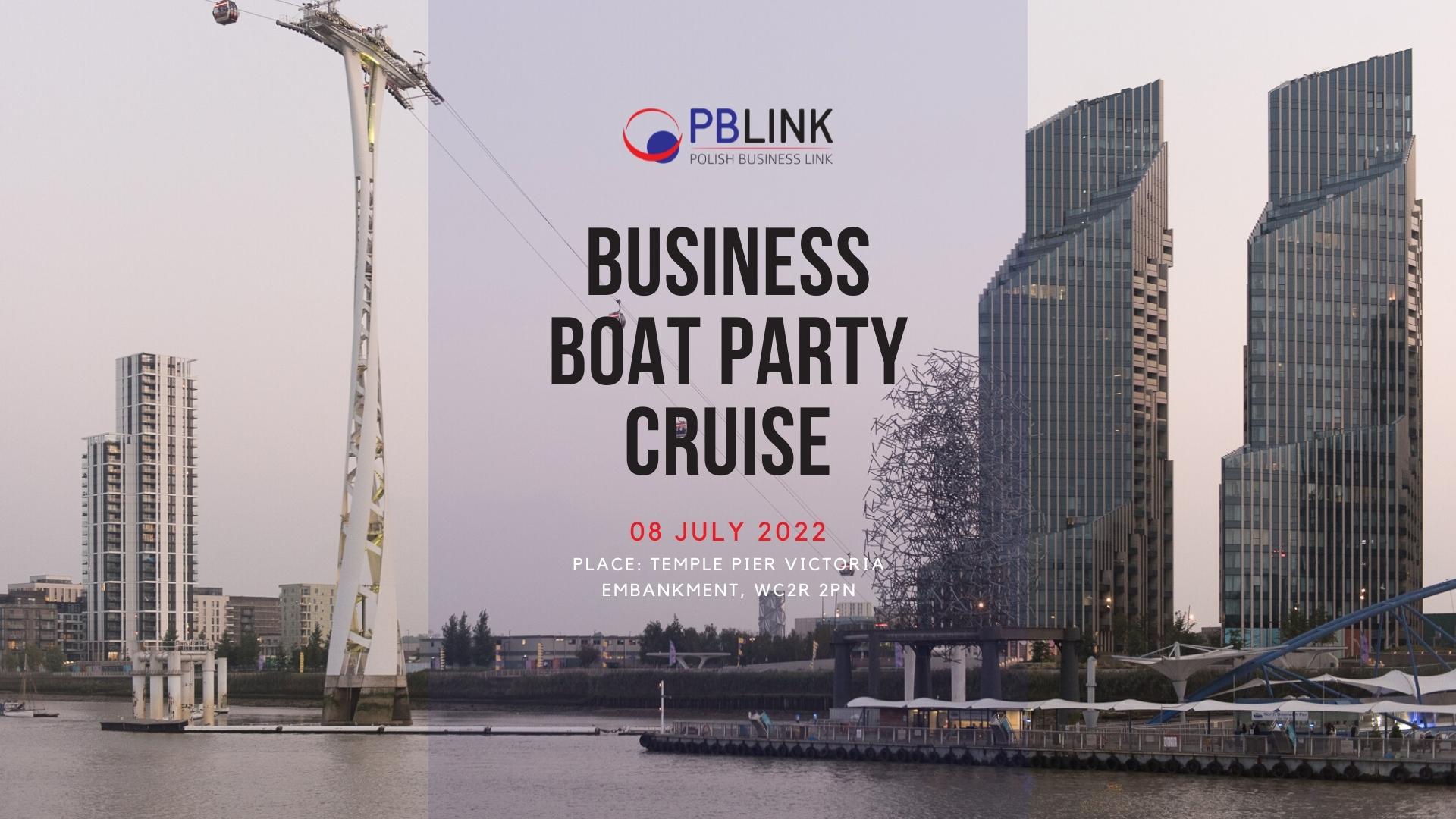 PBLINK Business Boat Party Cruise 2022