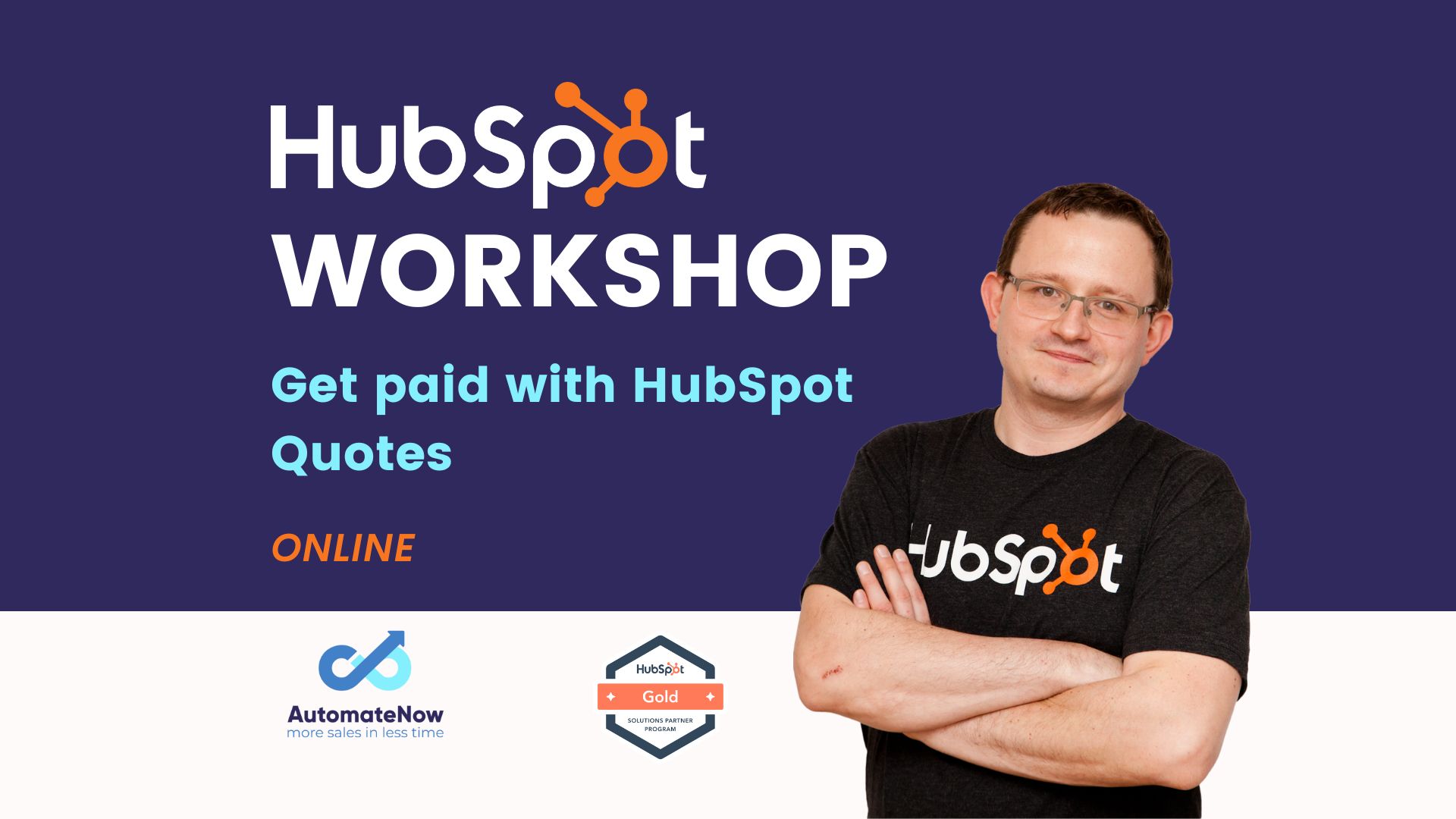 Get paid with HubSpot Quotes (Online Workshop)