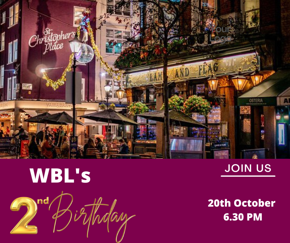 The WBL’s 2nd Birthday is coming up